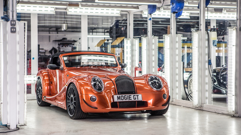 Illustration for article titled A Morgan Aero GT Is a V8 Joy Machine for Cartoon Supervillains